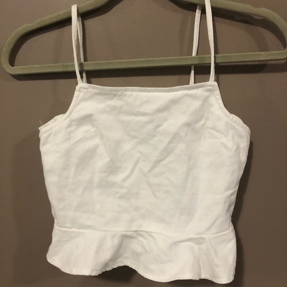 American eagle denim cami crop top - Picture 3 of 4